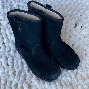 Kids Ugg Suede waterproof boots.